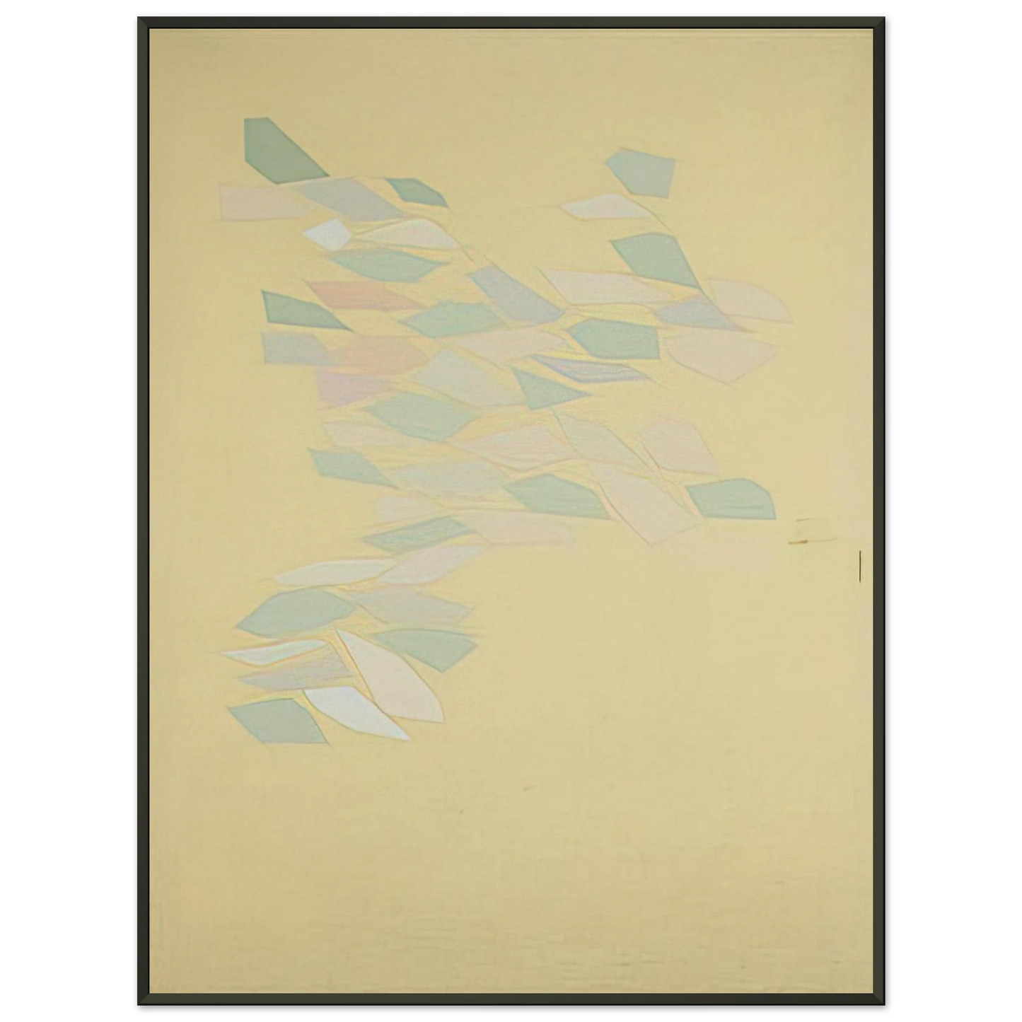 Robert Goodnough Relaxed Motion 1970 Framed Art Print - Aluminum Frame - 70x100 cm / 28x40 inches