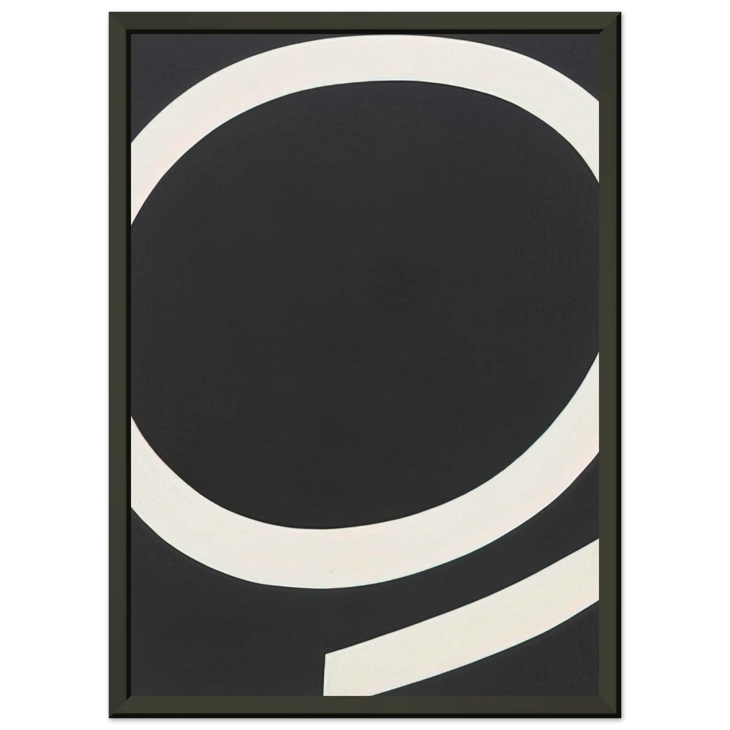 Ellsworth Kelly Running White Framed Art Print - Aluminum Frame - 60x80 cm / 24x32 inches