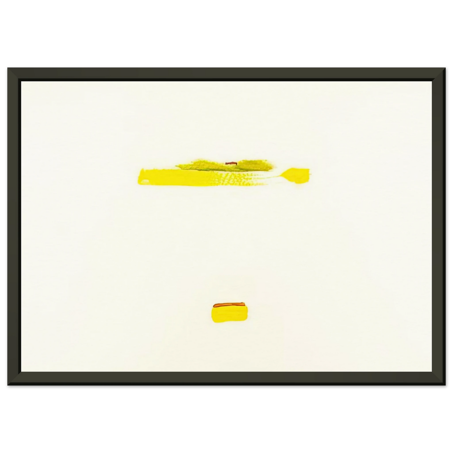 Helen Frankenthaler  New York III  1972 Framed Art Print  - Aluminum Frame - 60x80 cm / 24x32 inches