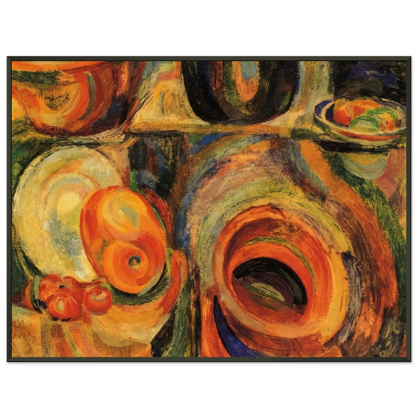 Sonia Delaunay PORTUGESE STILL LIFE Framed Art Print - Aluminum Frame - 60x80 cm / 24x32 inches