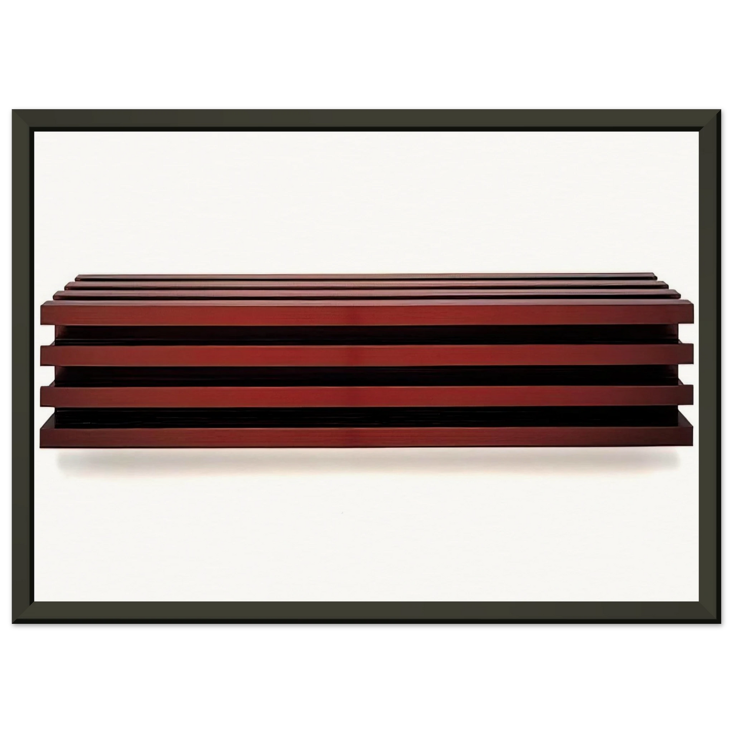 Donald Judd Untitled Aluminum 1991 Framed Art Print - Aluminum Frame - 60x80 cm / 24x32 inches