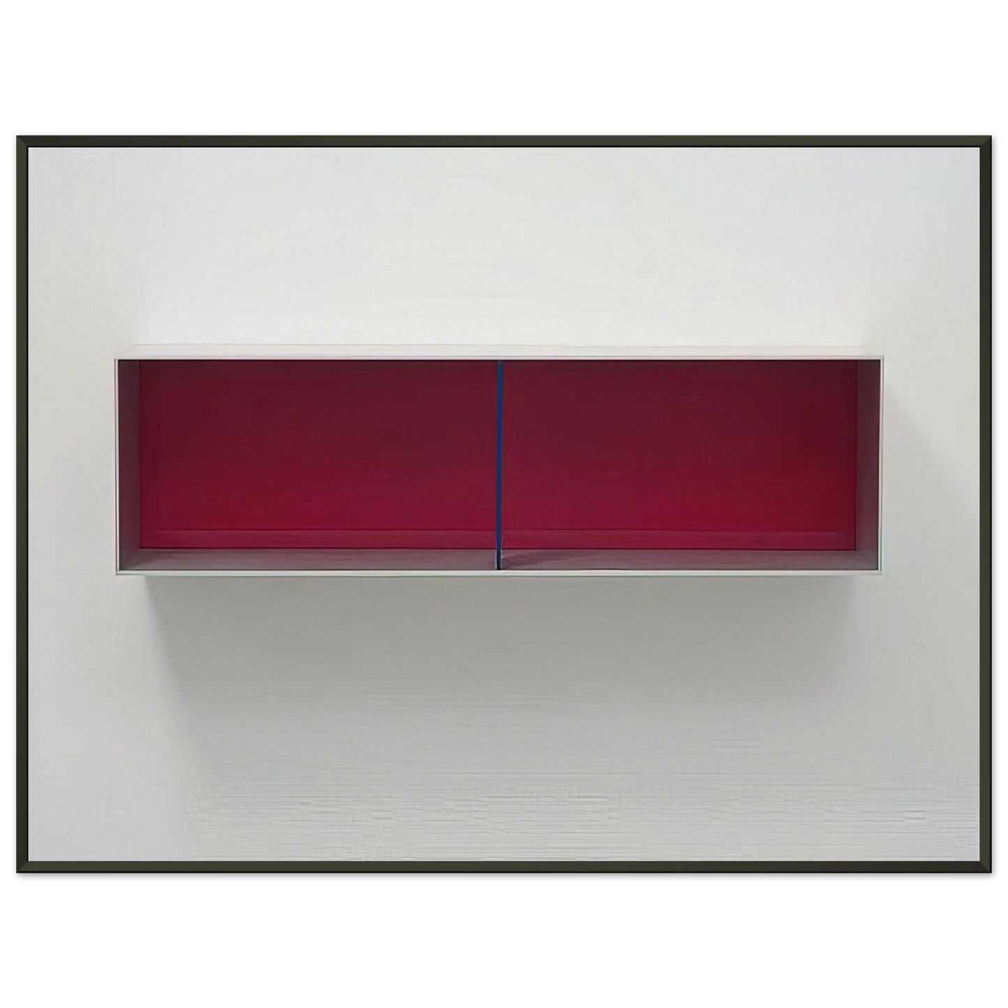 Donald Judd Untitled Menziken 1991 Framed Art Print - Aluminum Frame - 40x50 cm / 16x20 inches