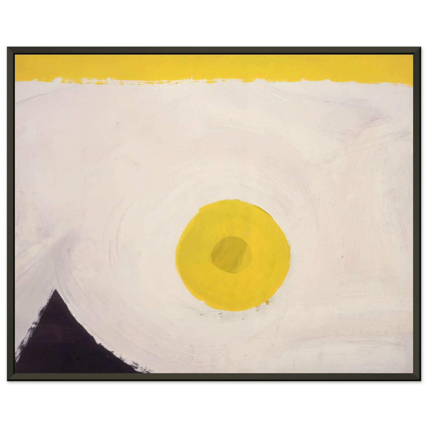 Al Held Untitled F 601 Framed Art Print - Aluminum Frame - 40x50 cm / 16x20 inches