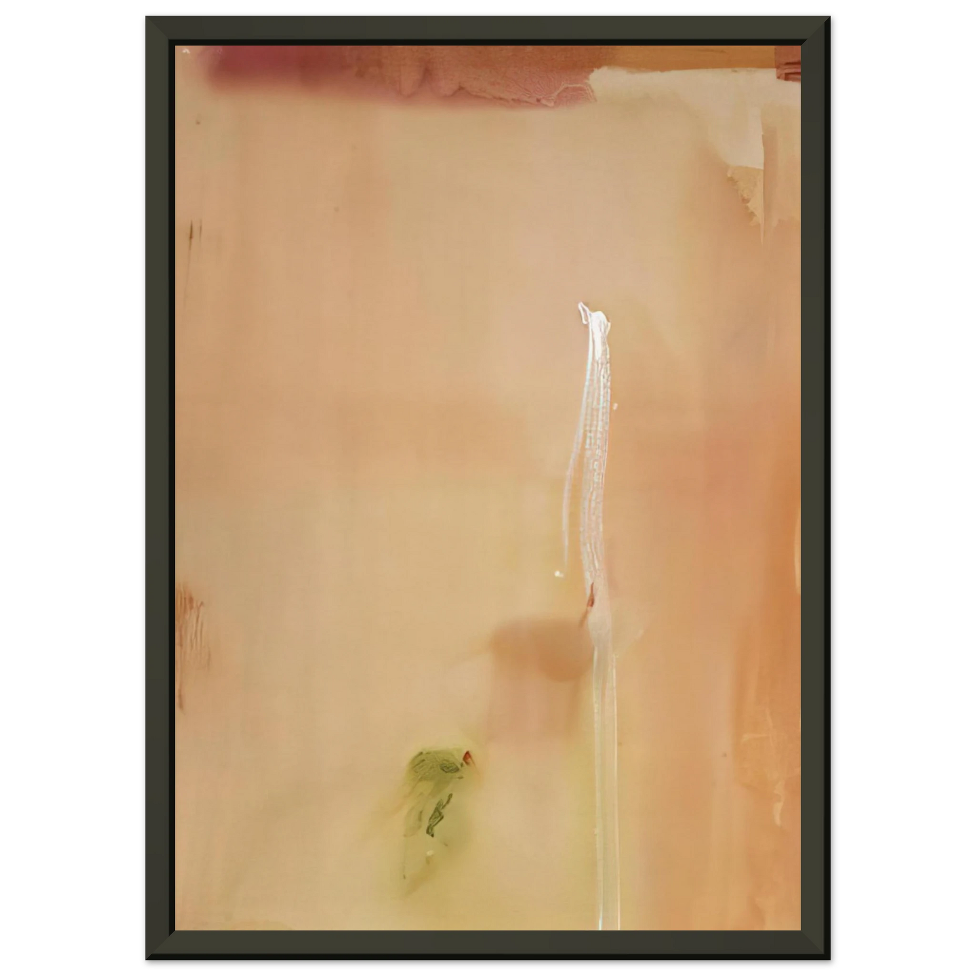 Helen Frankenthaler  Dawn Stroke  1977 Framed Art Print  - Aluminum Frame - 70x100 cm / 28x40 inches
