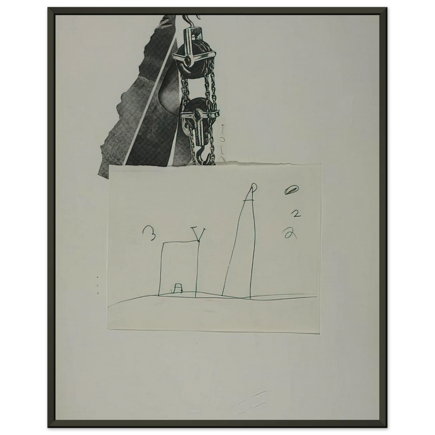 Jim Dine TOOL BOX 5 1966 Framed Art Print - Aluminum Frame - 70x100 cm / 28x40 inches