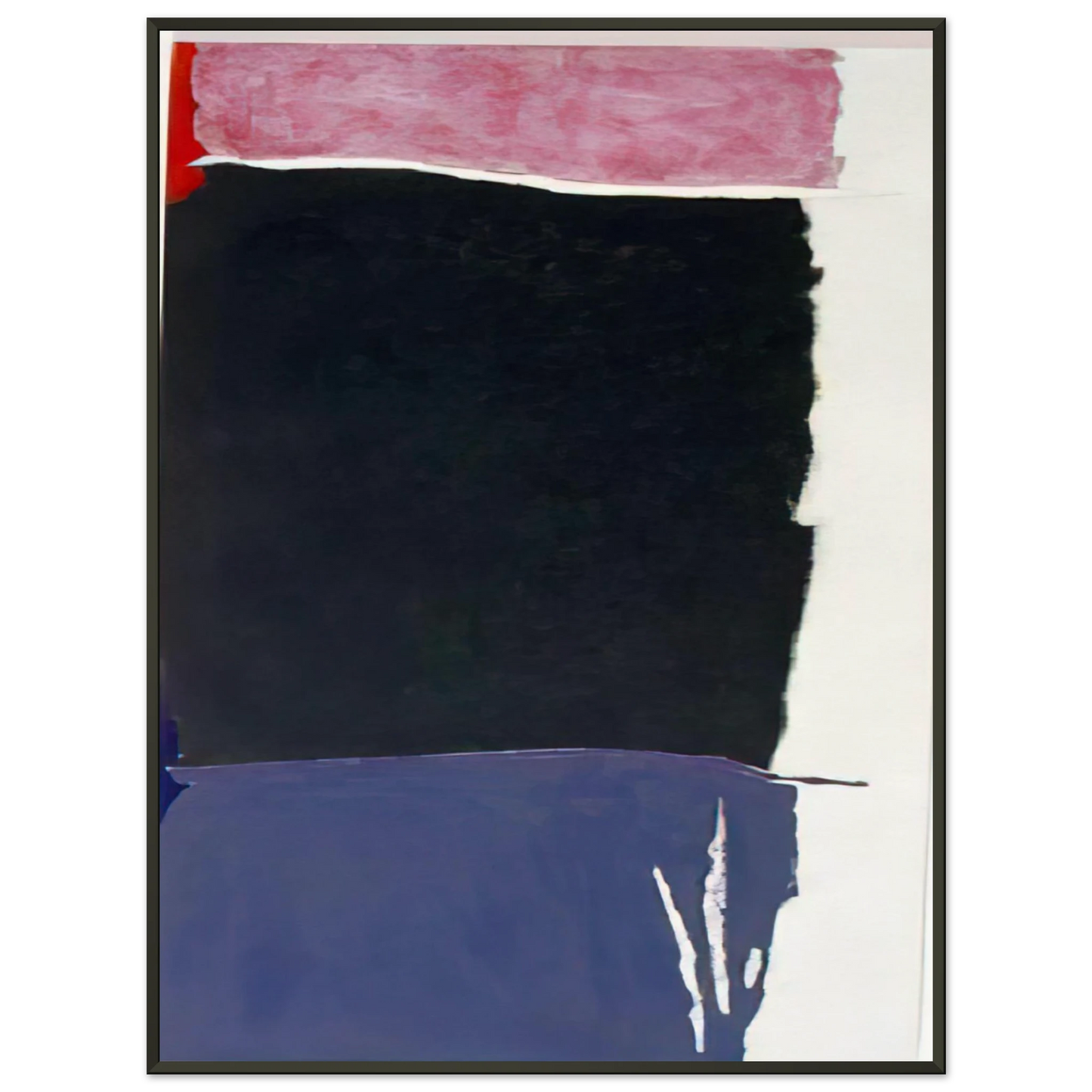 Theodoros Stamos Infinity Field Lefkatos Series II 1978 Framed Art Print - Aluminum Frame - 60x80 cm / 24x32 inches