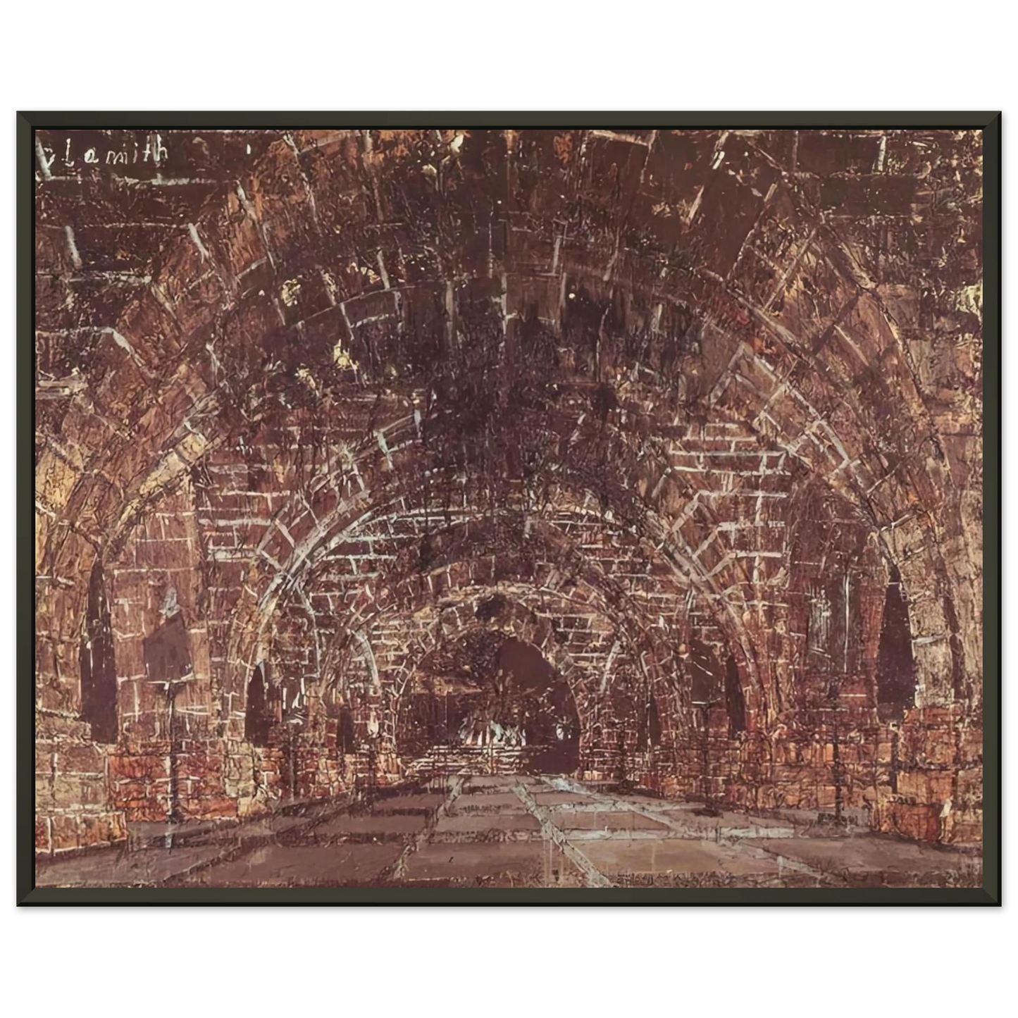 Anselm Kiefer SULAMITH 1983 Framed Art Print - Aluminum Frame - 40x50 cm / 16x20 inches