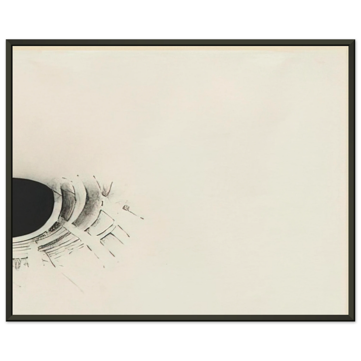 Lee Bontecou UNTITLED 1960 1 Framed Art Print - Aluminum Frame - 60x80 cm / 24x32 inches