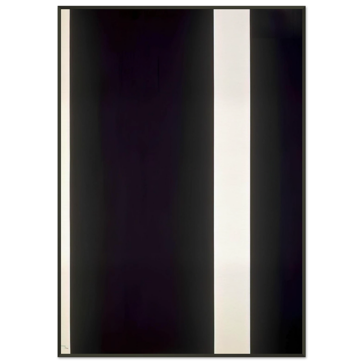 Barnett Newman The Station of the Cross Thirteenth station Framed Art Print - Aluminum Frame - 21x29.7 cm / 8x12"