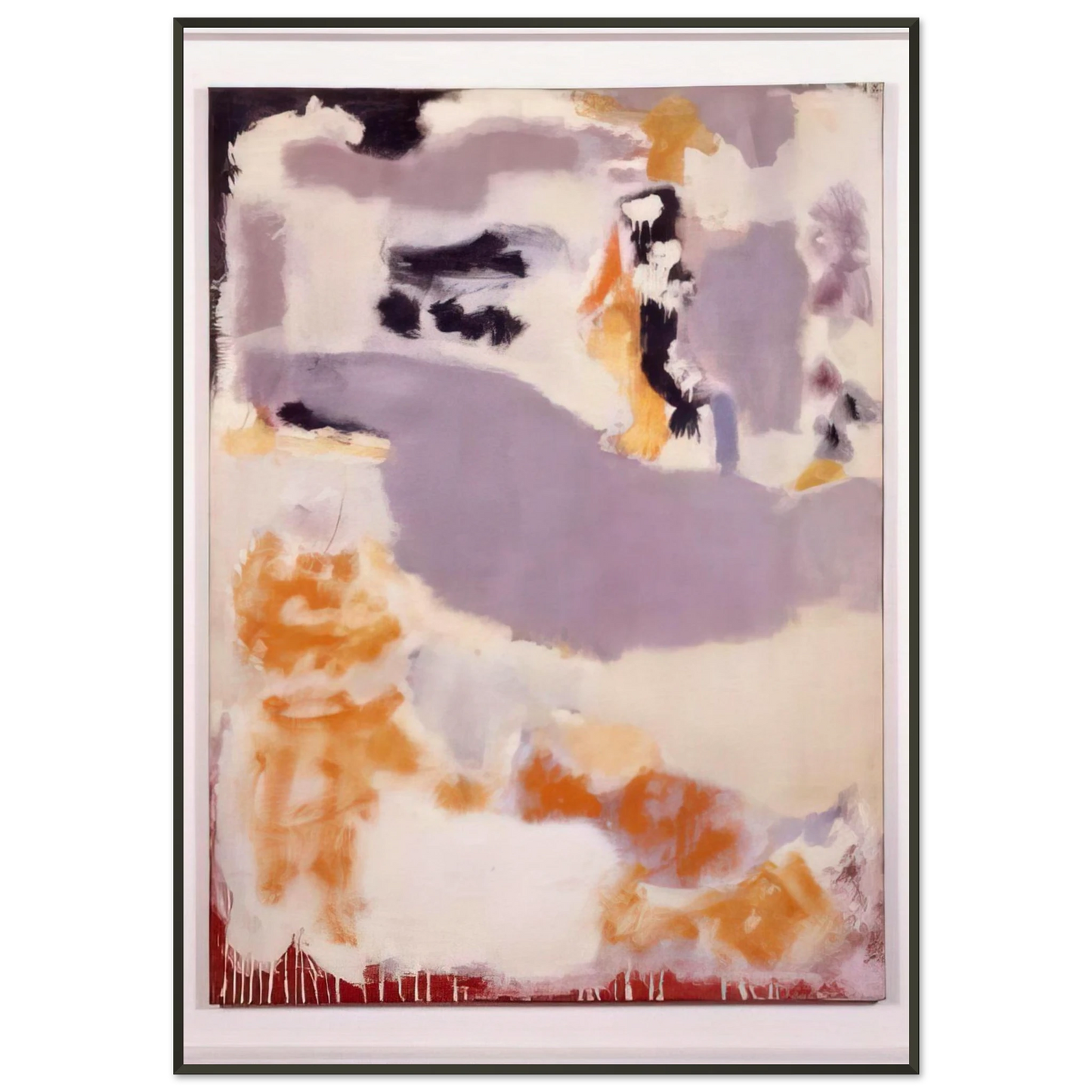 Mark Rothko Untitled 14B 1947 Framed Art Print - Aluminum Frame - 21x29.7 cm / 8x12"