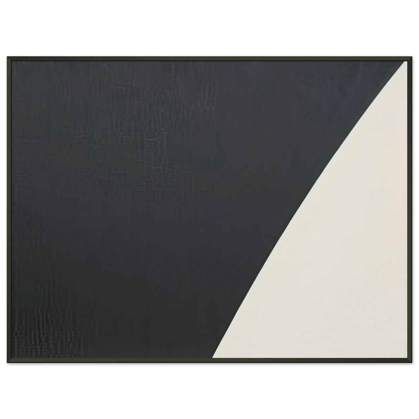 Ellsworth Kelly White Curve VII Framed Art Print - Aluminum Frame - 70x100 cm / 28x40 inches