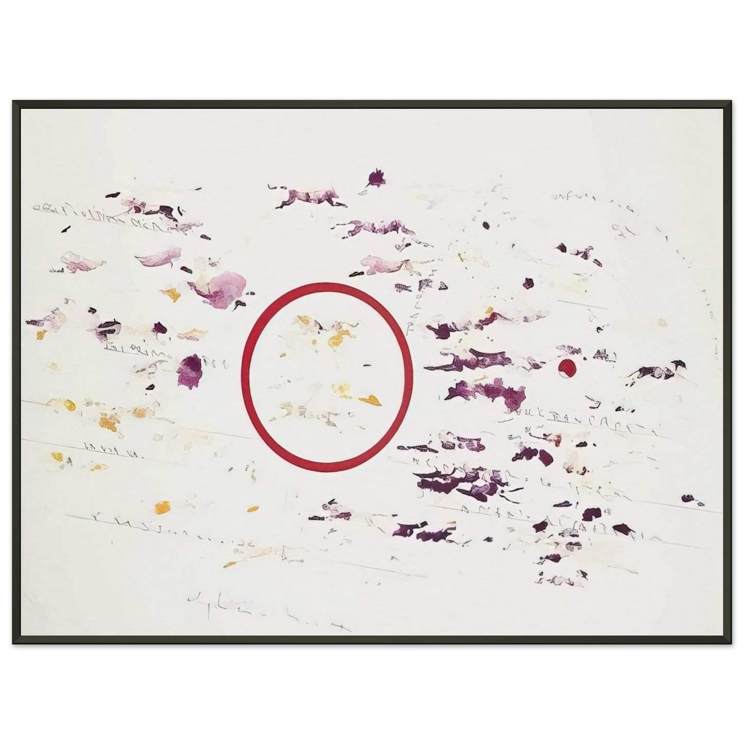 Alighiero Boetti UNTITLED PANTHERS 1987 Framed Art Print - Aluminum Frame - 70x100 cm / 28x40 inches