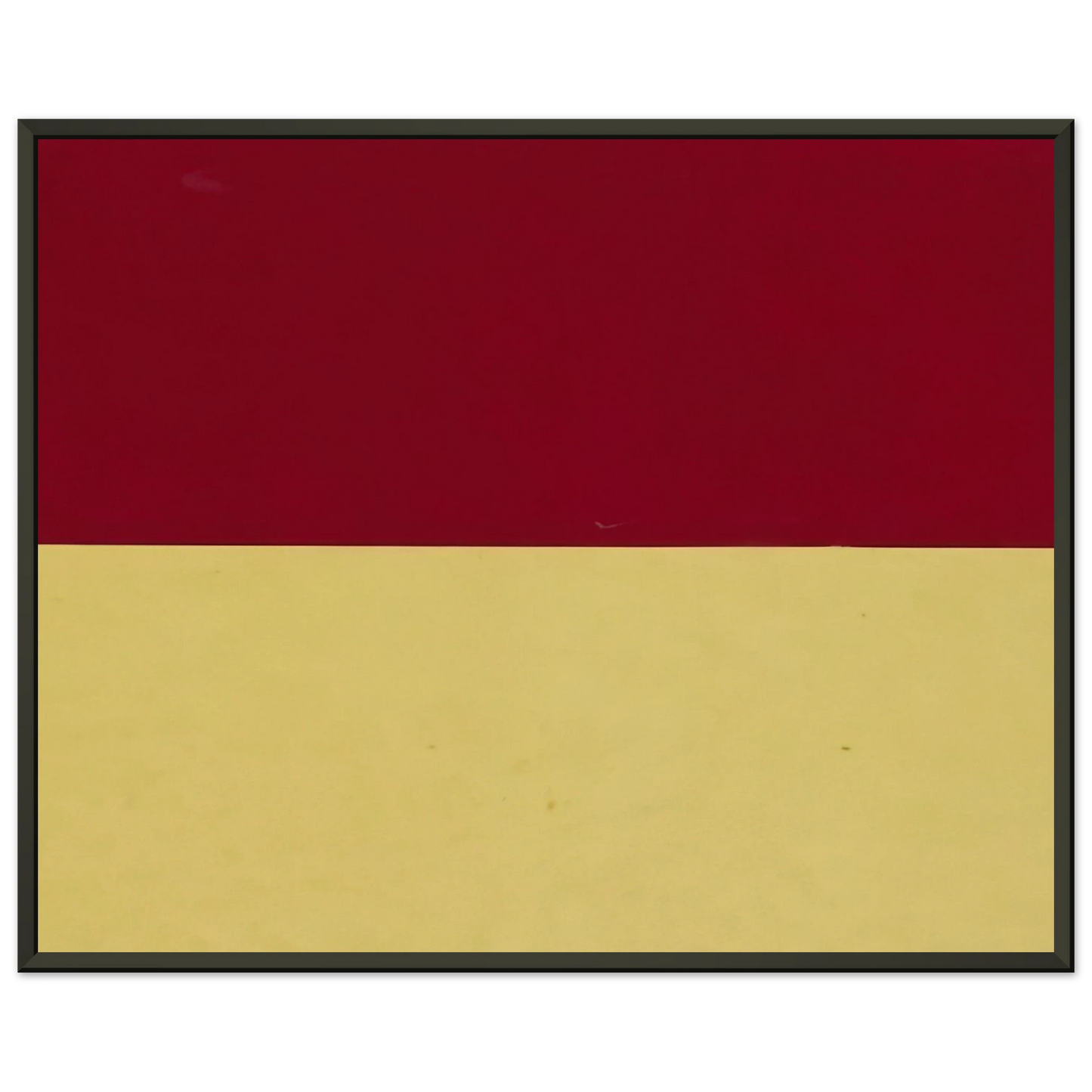 Ellsworth Kelly Red and Yellow Framed Art Print - Aluminum Frame - 40x50 cm / 16x20 inches