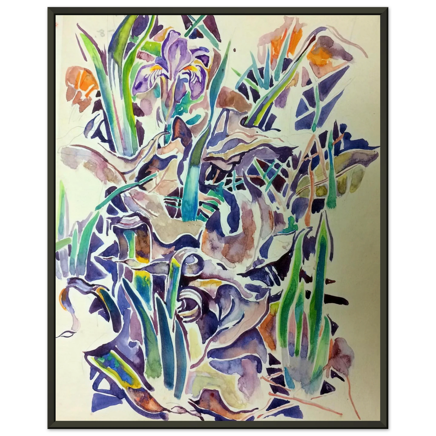 Walter Inglis Anderson Walter Anderson Framed Art Print - Aluminum Frame - 60x80 cm / 24x32 inches