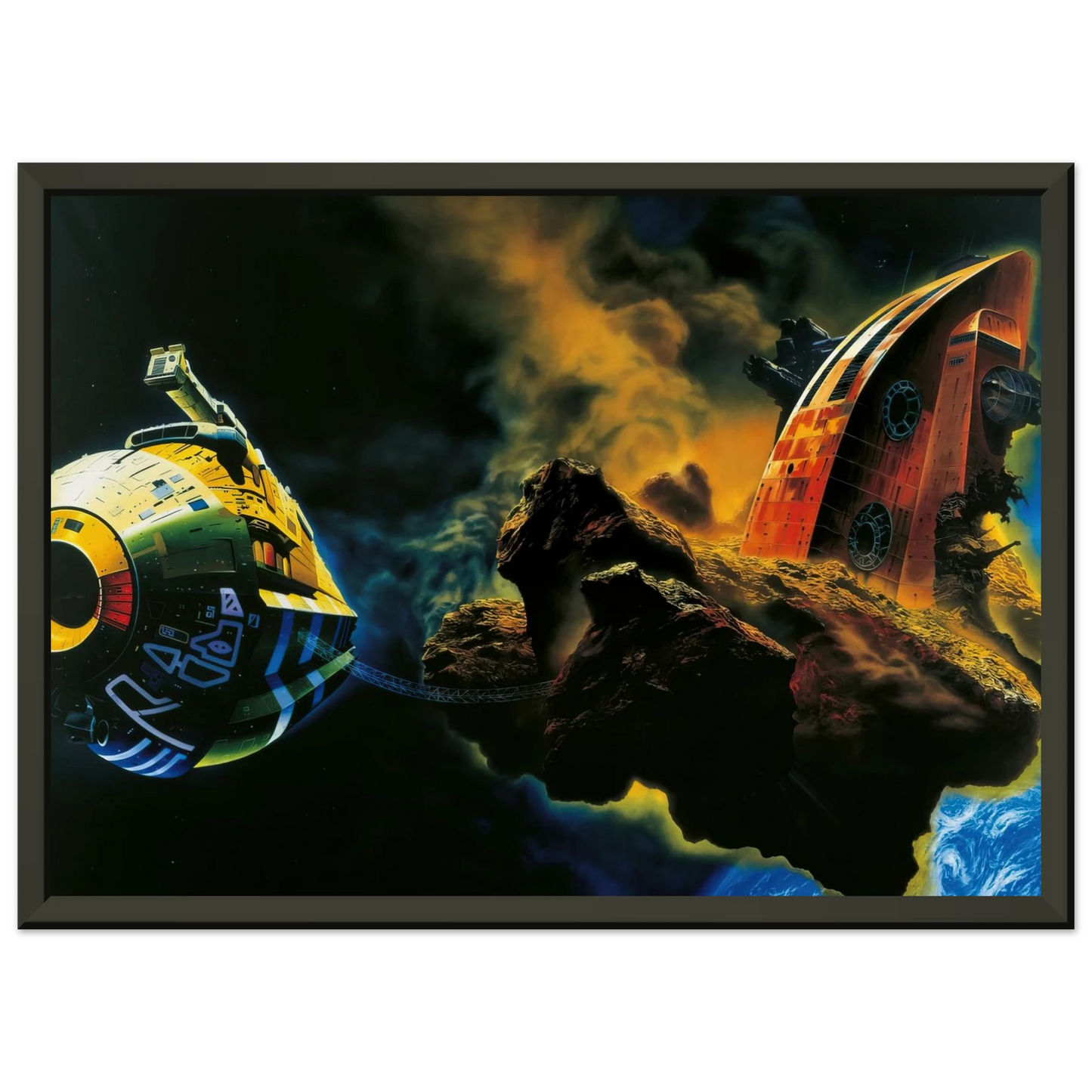 Chris Foss Chris Foss Framed Art Print - Aluminum Frame - 70x100 cm / 28x40 inches