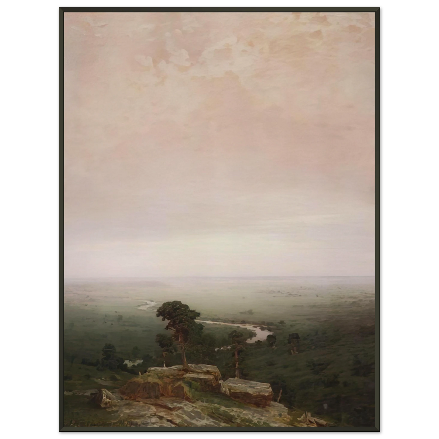 Arkhyp Kuindzhi The North Framed Art Print - Aluminum Frame - 60x80 cm / 24x32 inches