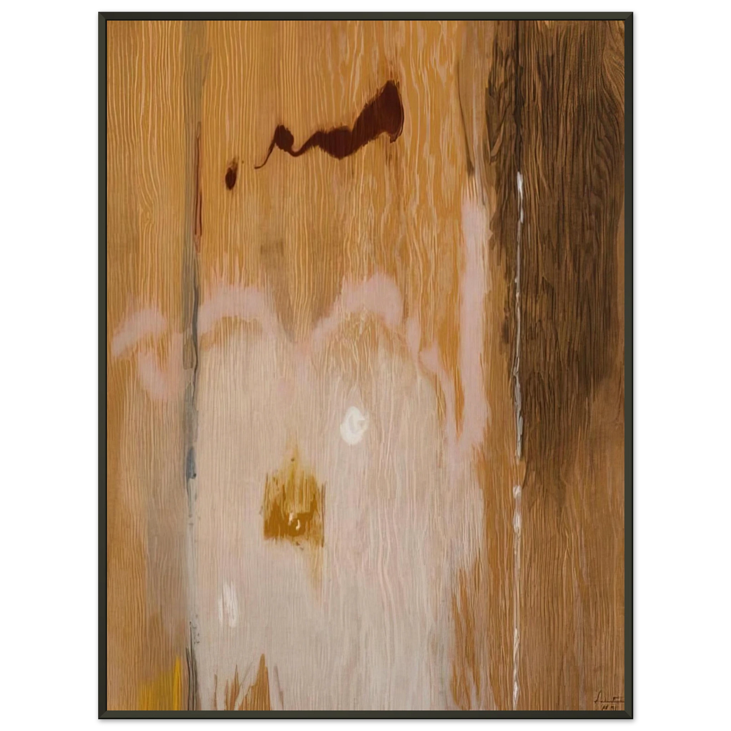 Helen Frankenthaler Tales of Genji VI 1998 Framed Art Print - Aluminum Frame - 70x100 cm / 28x40 inches