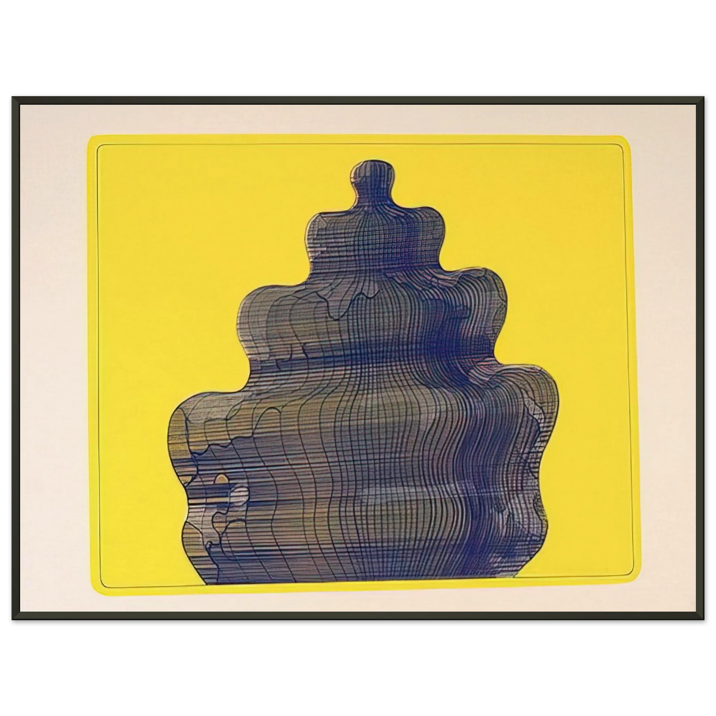 Dieter Roth Torte in der Sonne FancyCake In the Sun 1970 Framed Art Print - Aluminum Frame - 70x100 cm / 28x40 inches