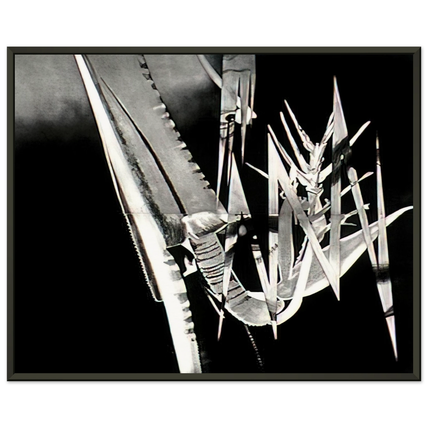 James Rosenquist The Prickly Dark Framed Art Print - Aluminum Frame - 60x80 cm / 24x32 inches