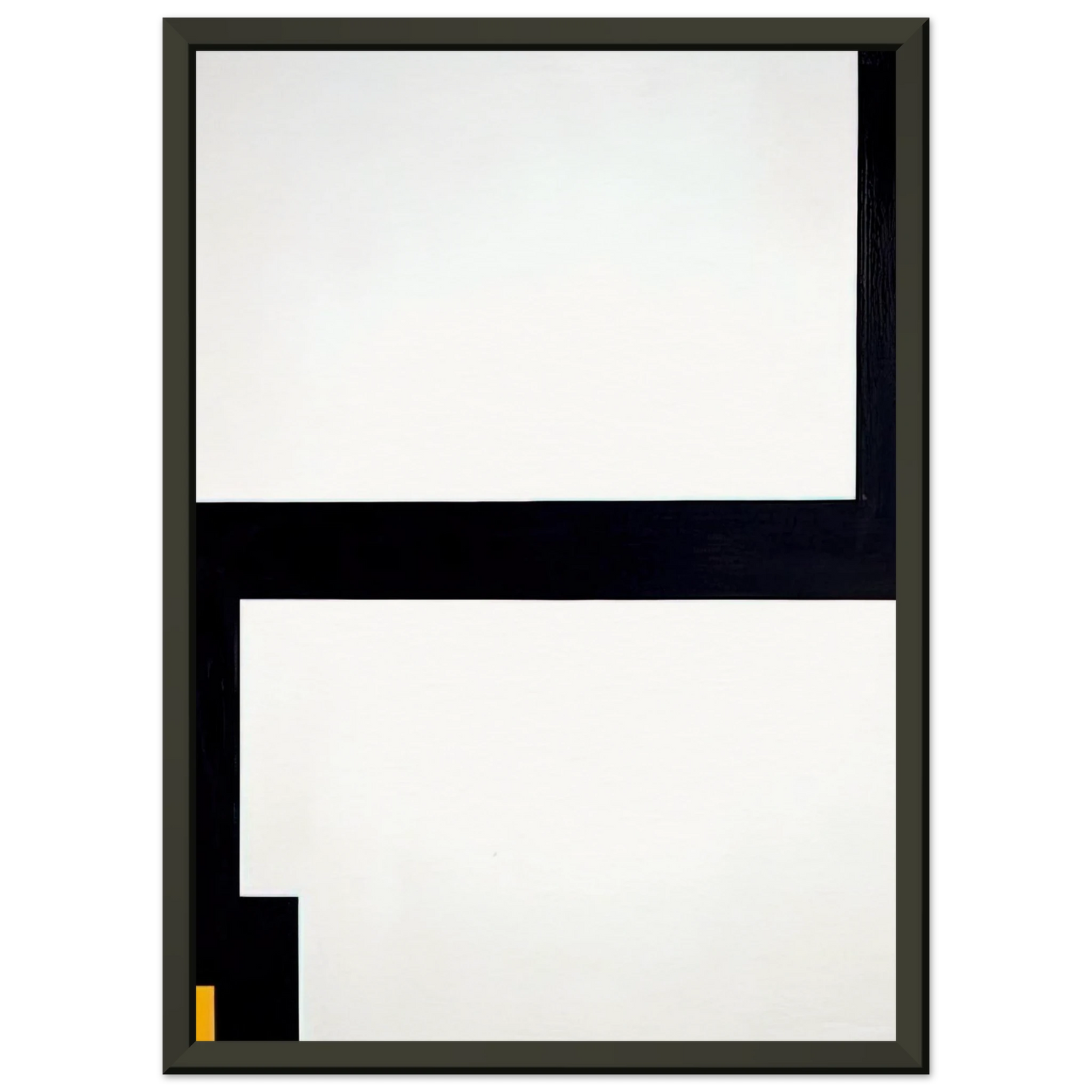 Al Held Thalocropolis Framed Art Print - Aluminum Frame - 60x80 cm / 24x32 inches