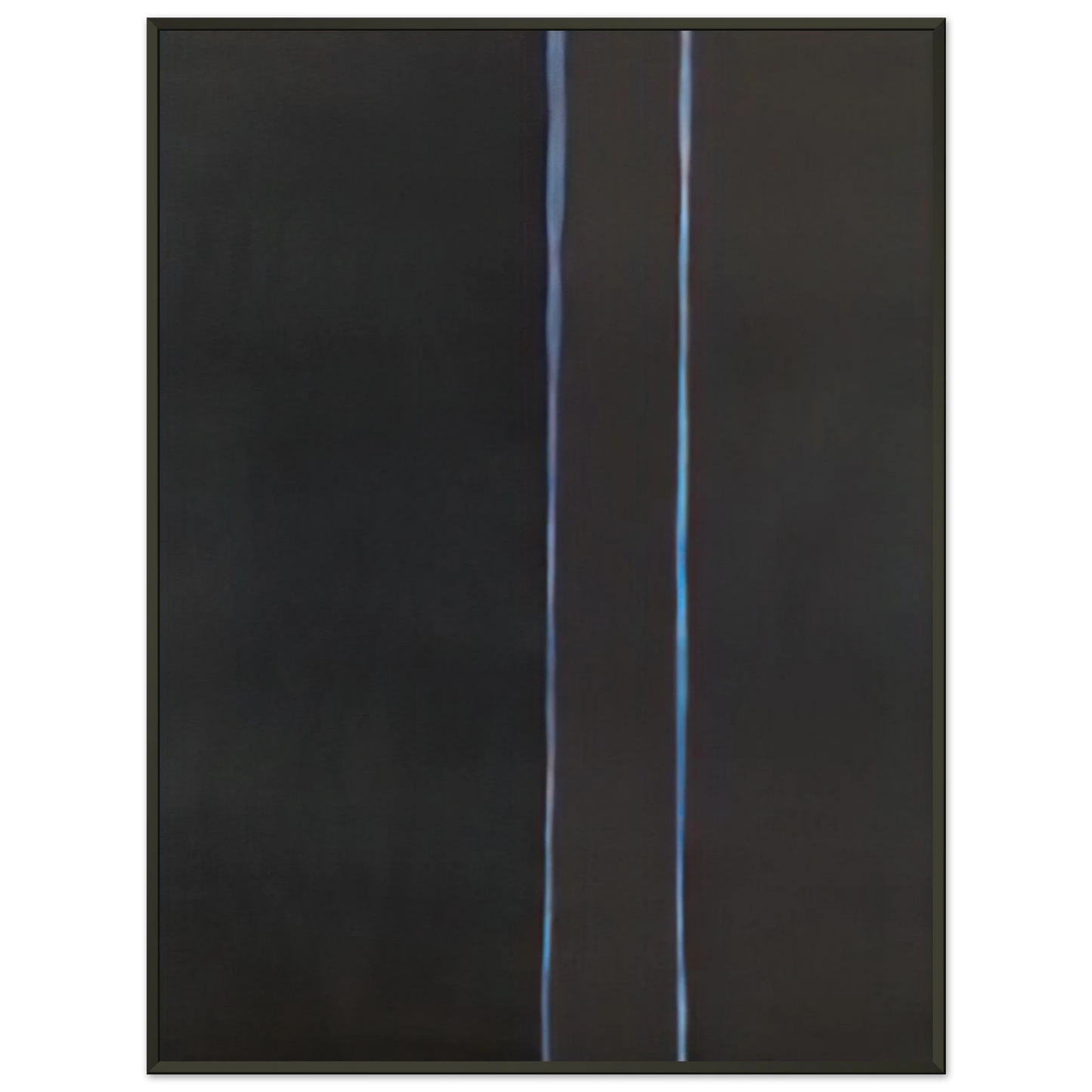 Barnett Newman By Twos Framed Art Print - Aluminum Frame - 40x50 cm / 16x20 inches