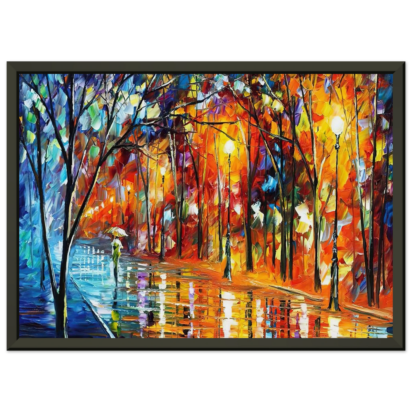 Leonid Afremov Leonid Afremov Framed Art Print - Aluminum Frame - 40x50 cm / 16x20 inches