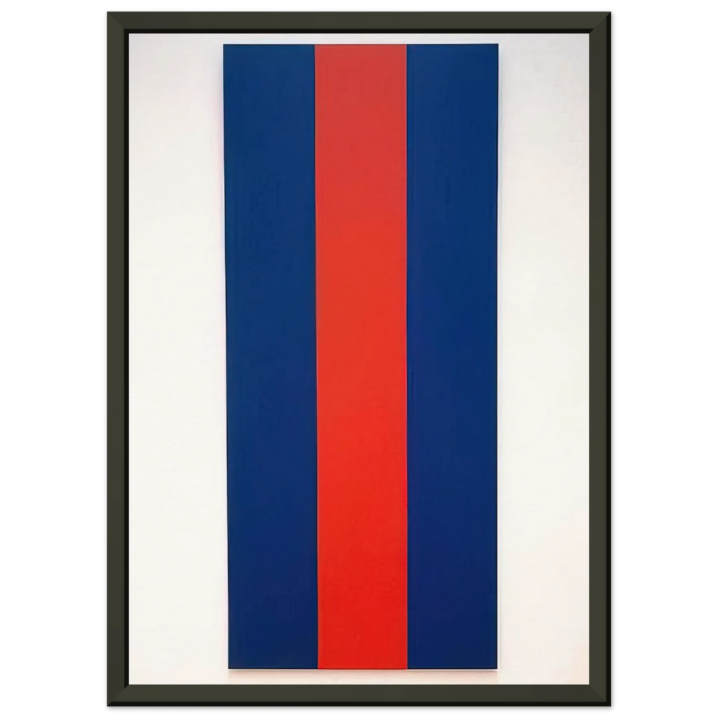 Barnett Newman Voice of Fire Framed Art Print - Aluminum Frame - 60x80 cm / 24x32 inches