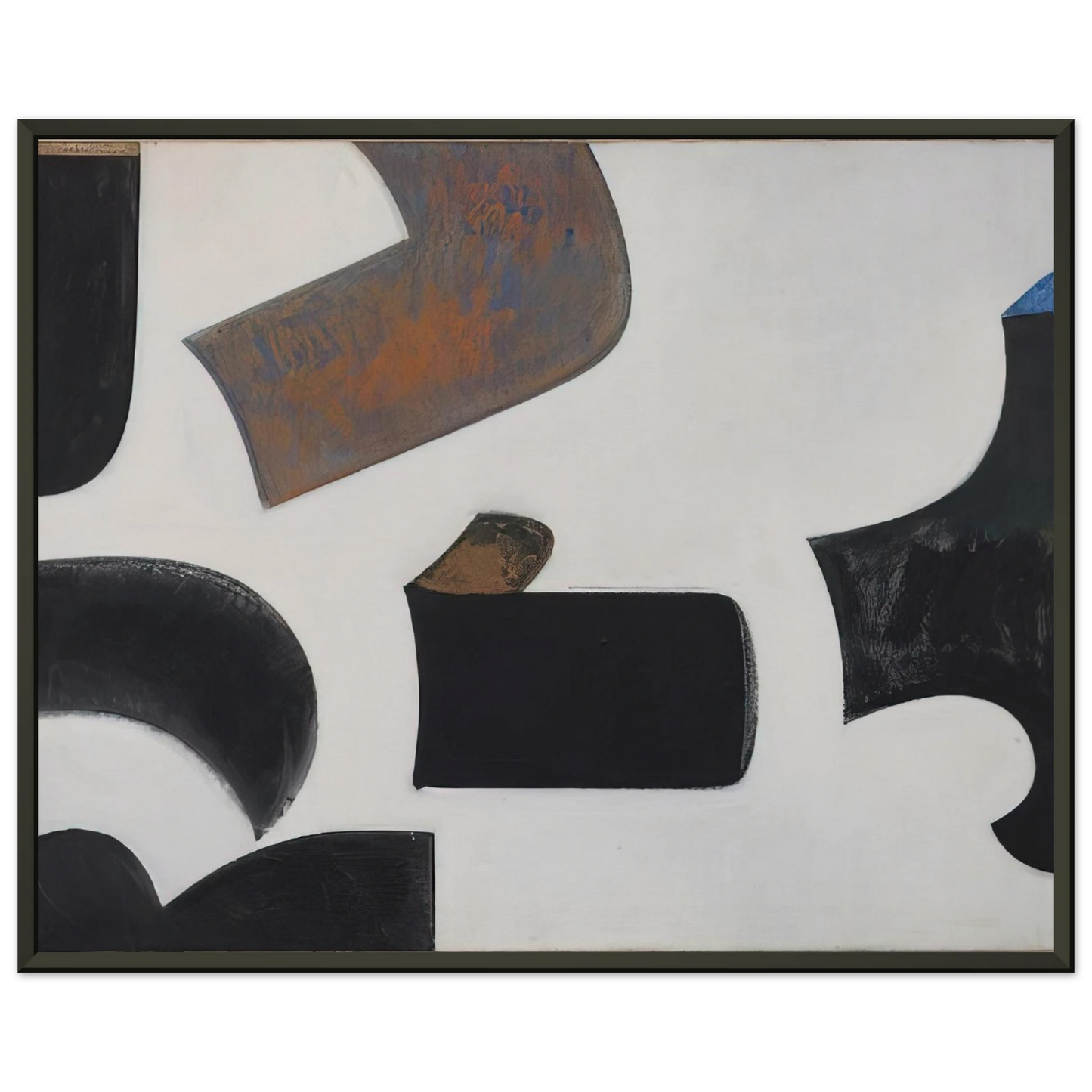 Donald Judd Untitled 1958 Framed Art Print - Aluminum Frame - 40x50 cm / 16x20 inches