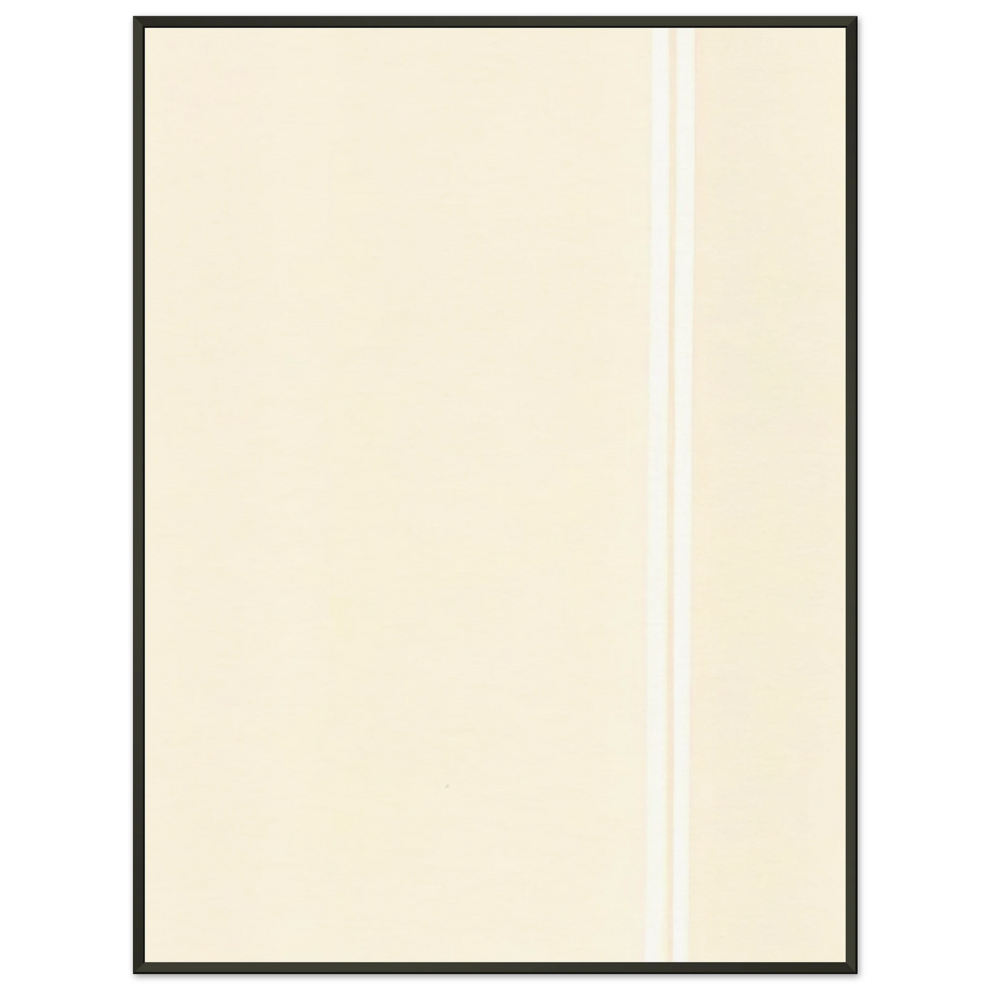 Barnett Newman The Station of the Cross Ninth Station Framed Art Print - Aluminum Frame - 40x50 cm / 16x20 inches
