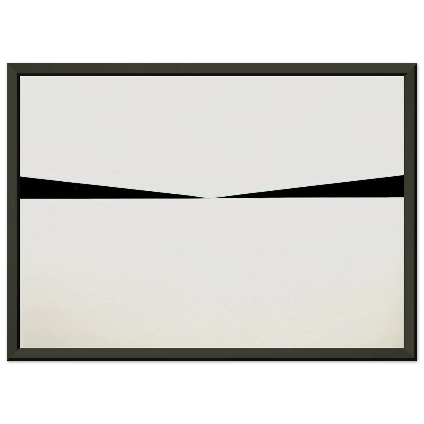 Carmen Herrera Untitled 1950 Framed Art Print - Aluminum Frame - 70x100 cm / 28x40 inches