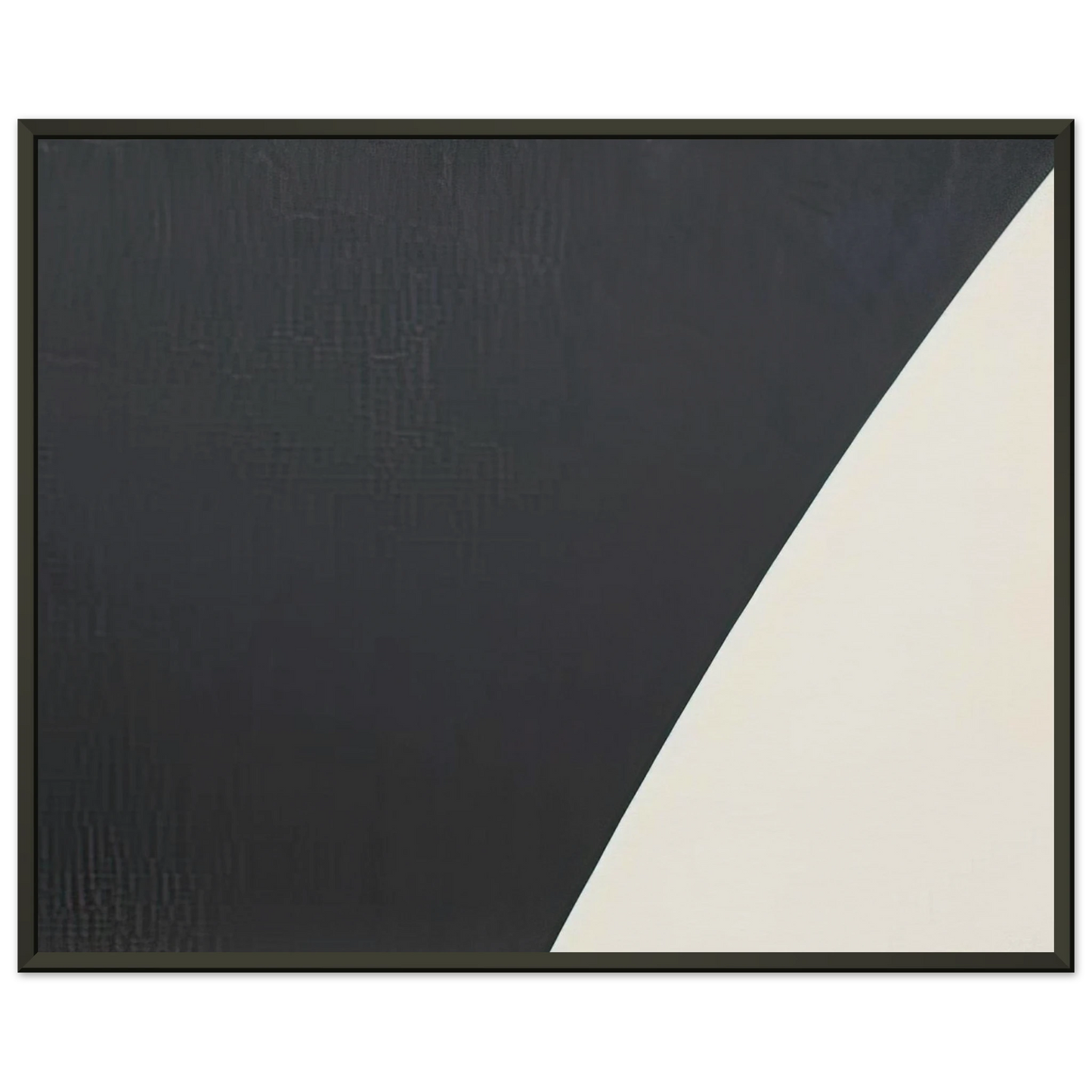 Ellsworth Kelly White Curve VII Framed Art Print - Aluminum Frame - 40x50 cm / 16x20 inches