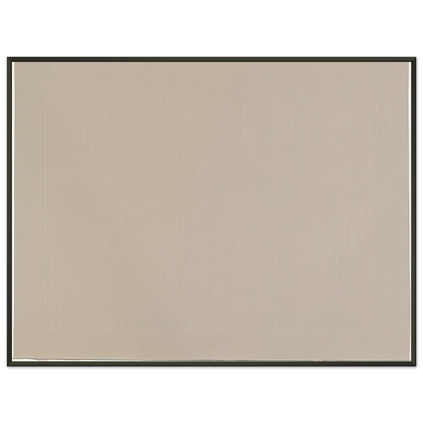 Gene Davis Untitled 1972 Framed Art Print - Aluminum Frame - 40x50 cm / 16x20 inches