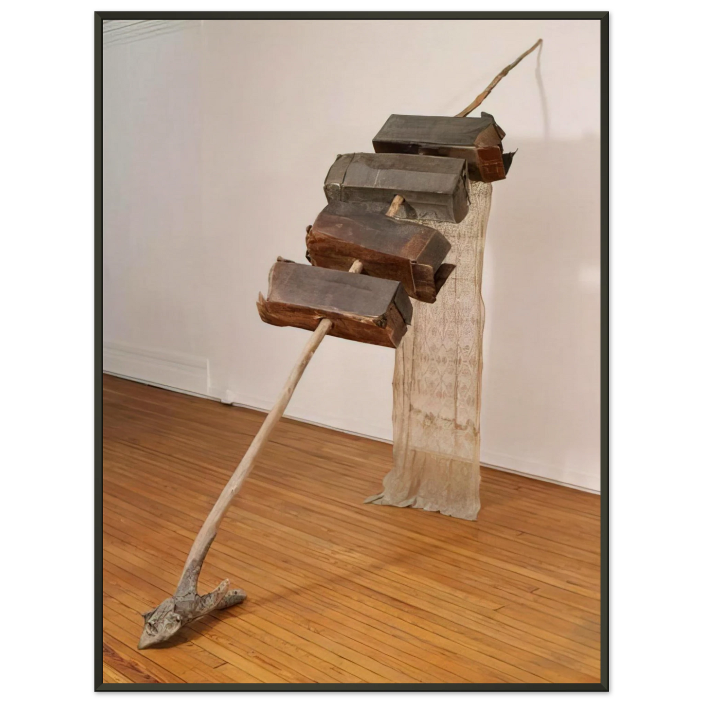 Robert Rauschenberg UNTITLED VENETIAN 1973 Framed Art Print - Aluminum Frame - 60x80 cm / 24x32 inches