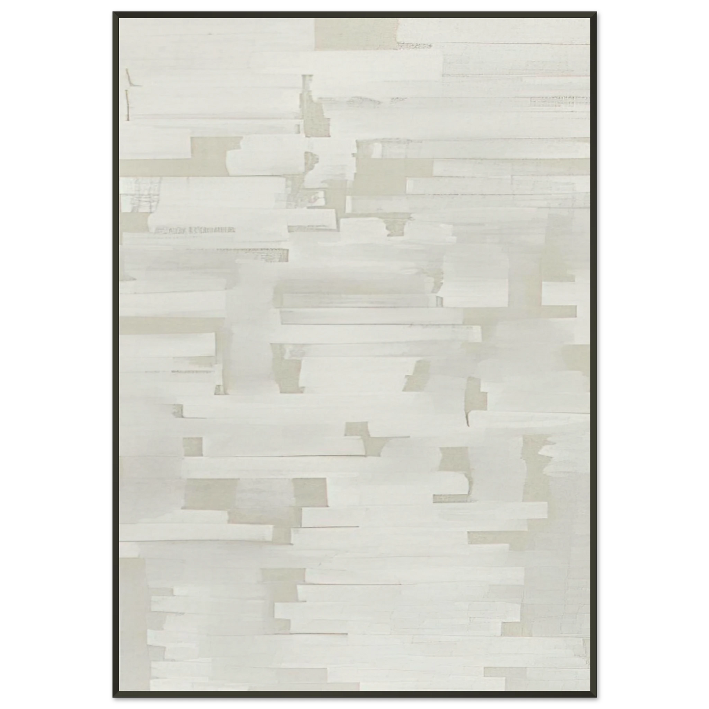 Ad Reinhardt Number 107 1950 Framed Art Print - Aluminum Frame - Default Title