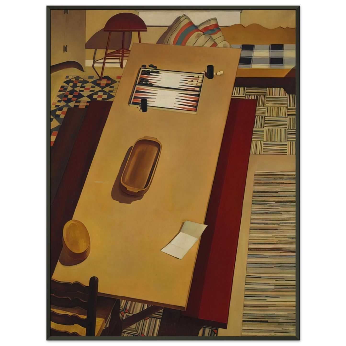 Charles Sheeler Americana 1931 Framed Art Print - Aluminum Frame - 40x50 cm / 16x20 inches