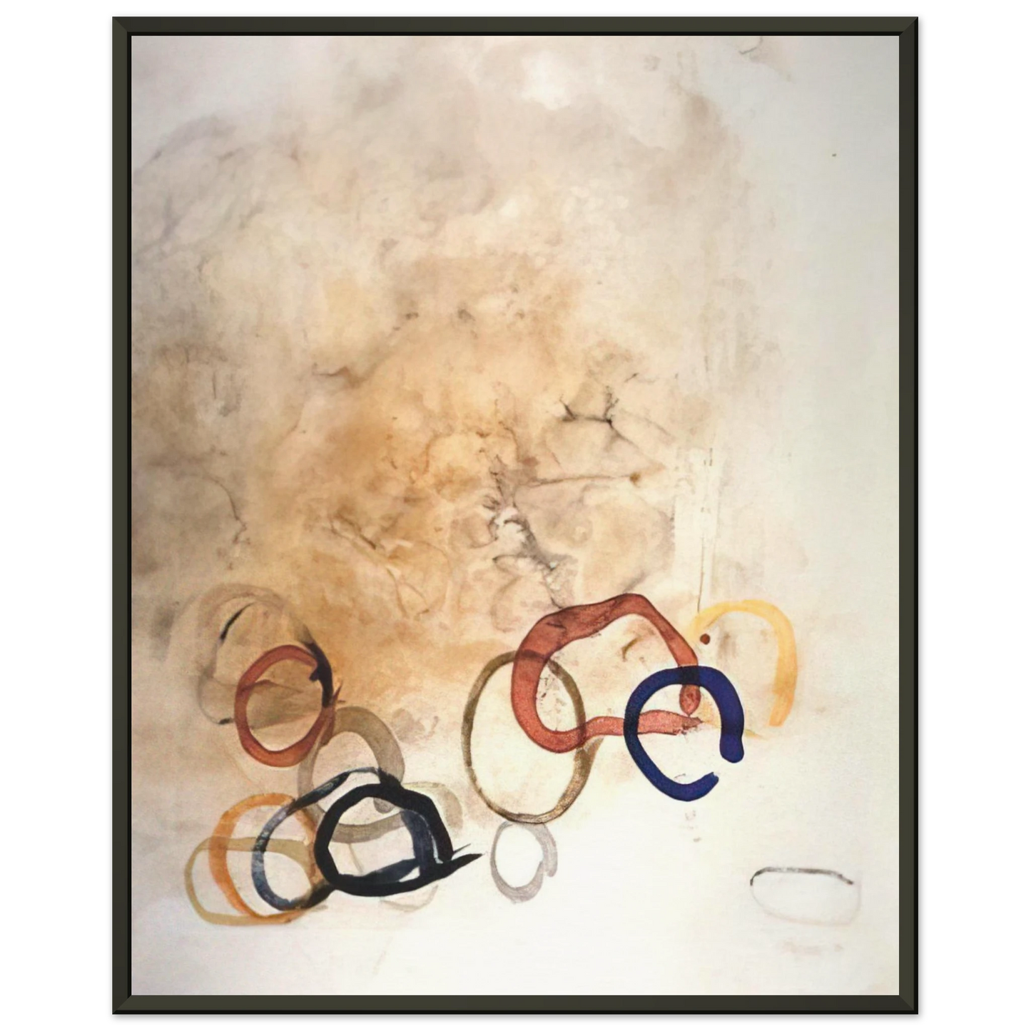 John Cage 11 Stones 1989 Framed Art Print - Aluminum Frame - 70x100 cm / 28x40 inches
