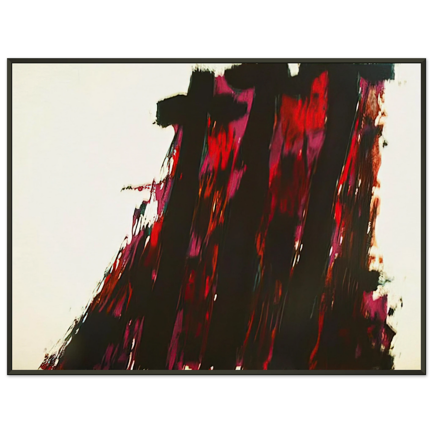 Alfred Manessier Le Crucifiement 1978 Framed Art Print - Aluminum Frame - 60x80 cm / 24x32 inches