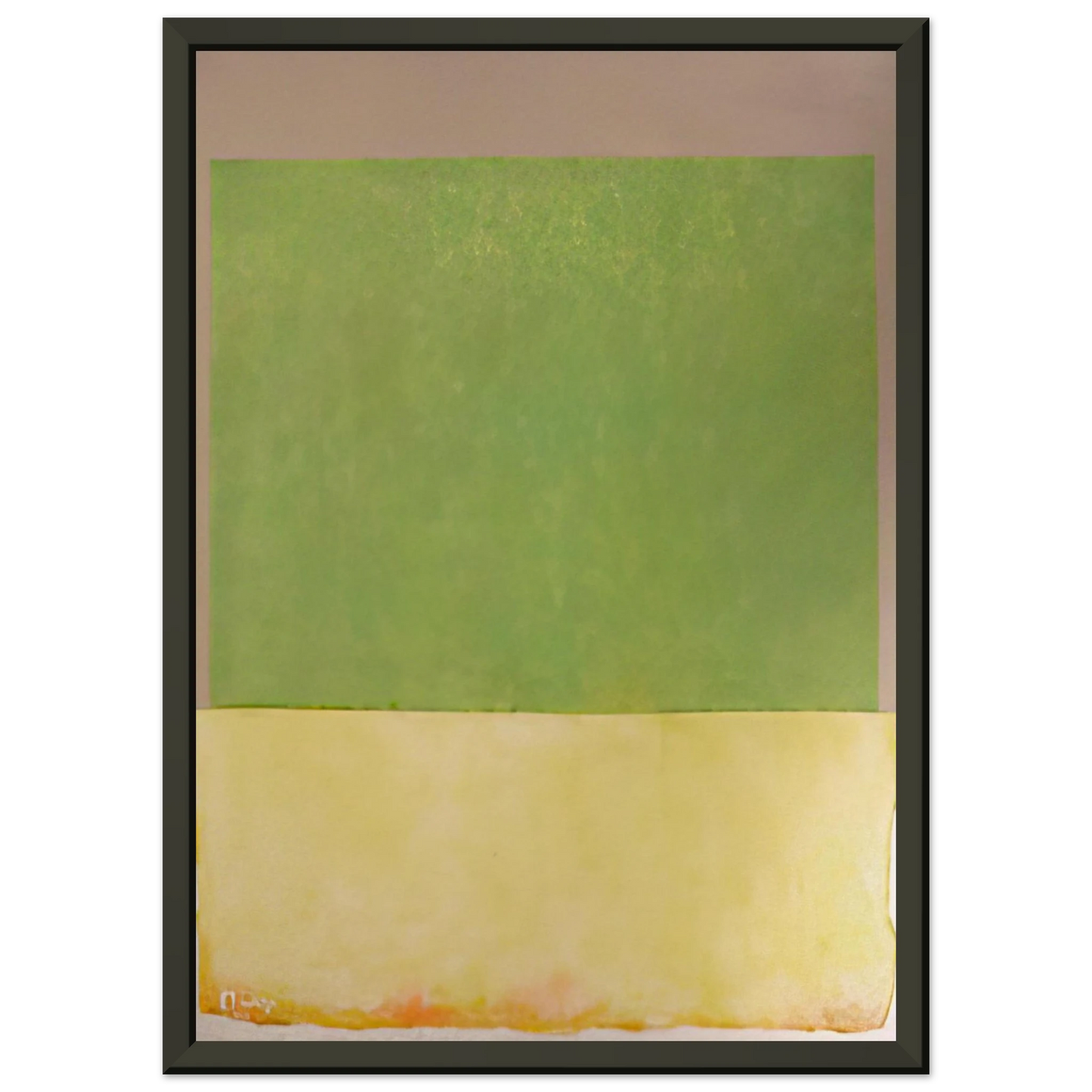 Theodoros Stamos Sunbox 1966 Framed Art Print - Aluminum Frame - 60x80 cm / 24x32 inches
