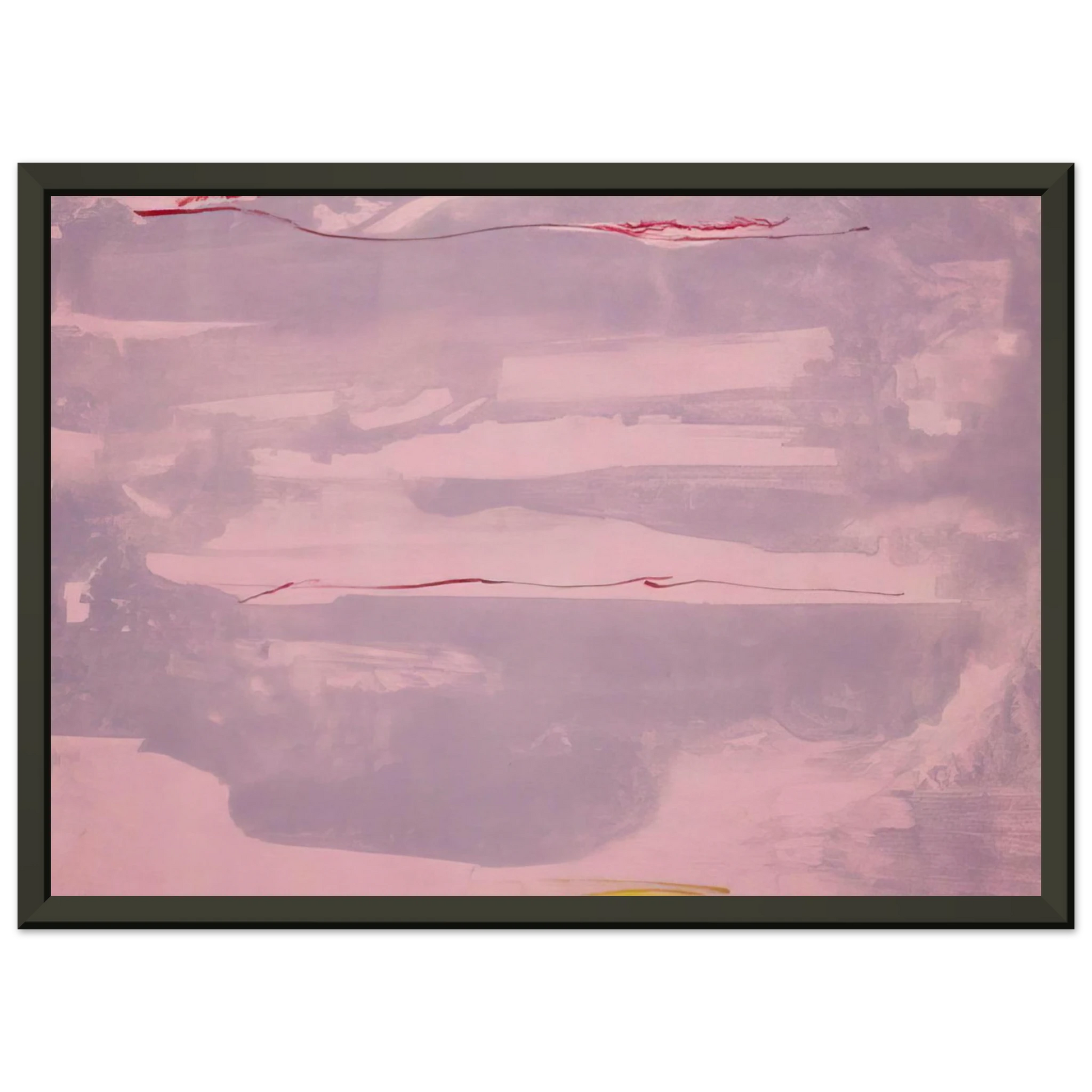 Helen Frankenthaler  Dream Walk  1977 Framed Art Print  - Aluminum Frame - 60x80 cm / 24x32 inches