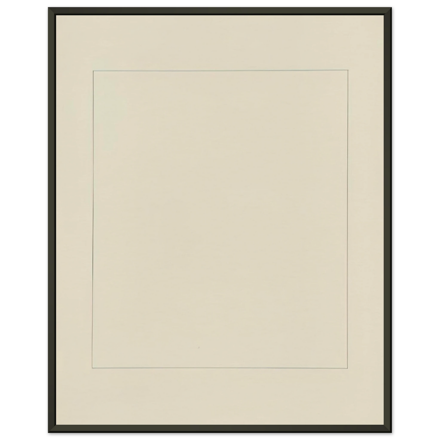 Robert Mangold 104 PERIMETER SERIES Framed Art Print - Aluminum Frame - 60x80 cm / 24x32 inches