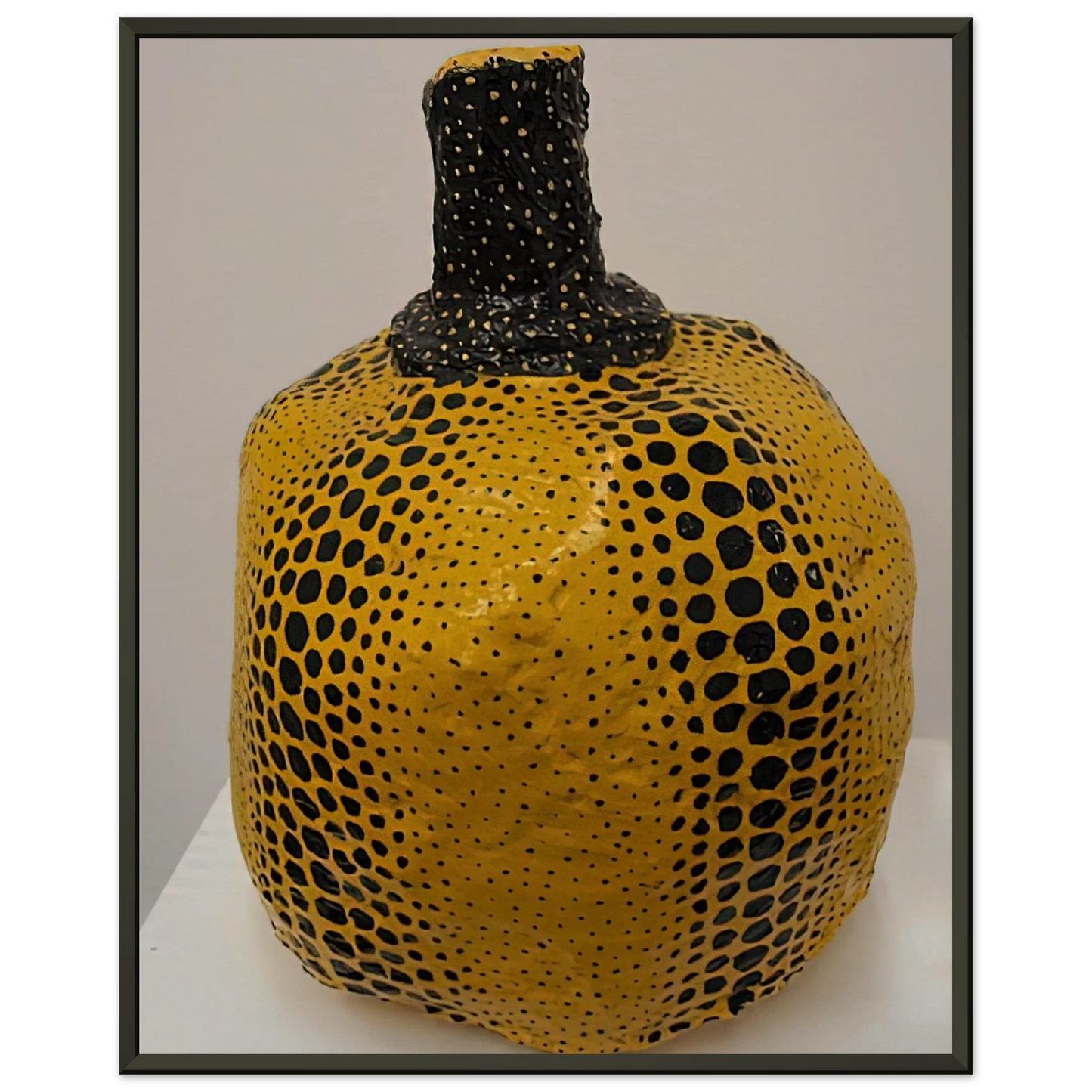 Yayoi Kusama PUMPKIN 1983 Framed Art Print - Aluminum Frame - 70x100 cm / 28x40 inches