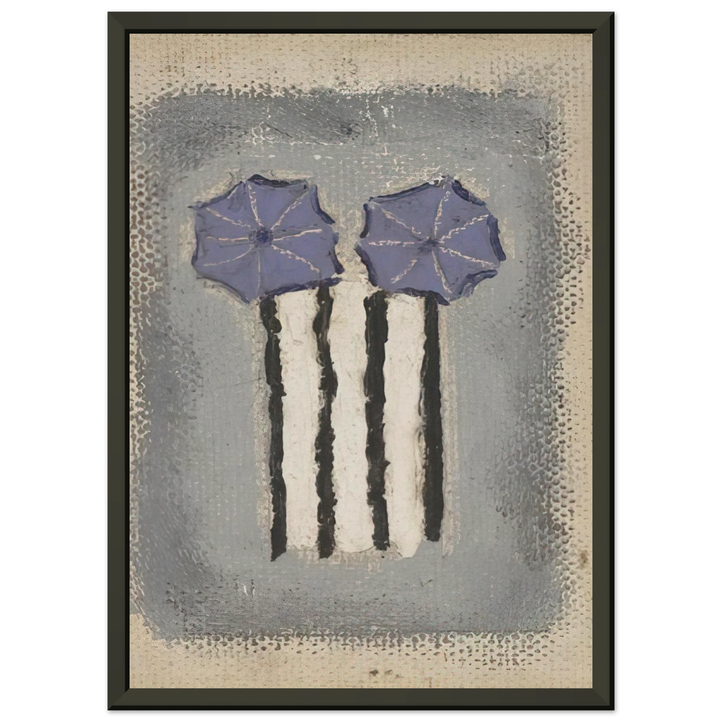 Forrest Bess Untitled 1947 Framed Art Print - Aluminum Frame - 60x80 cm / 24x32 inches