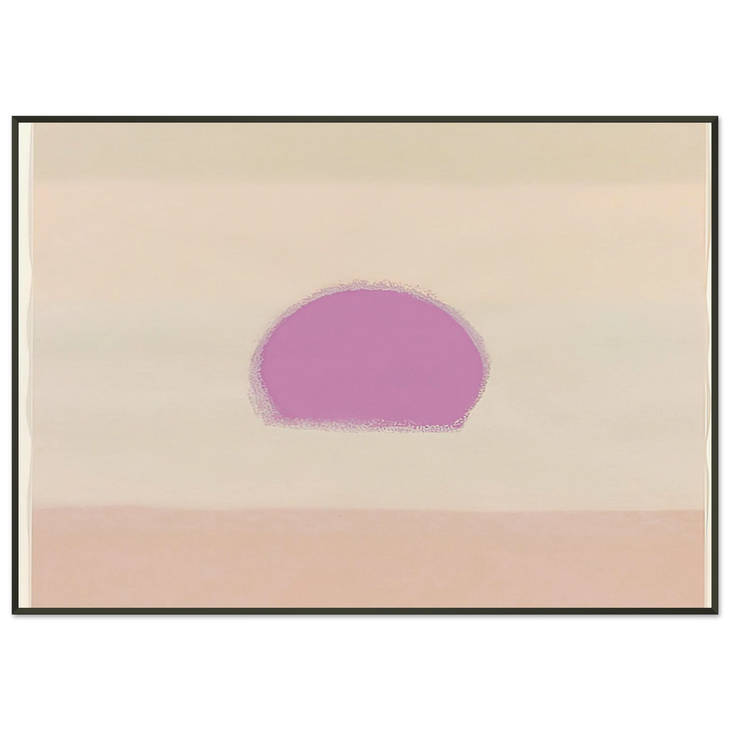 Andy Warhol Untitled from Sunset Framed Art Print - Aluminum Frame - 21x29.7 cm / 8x12"