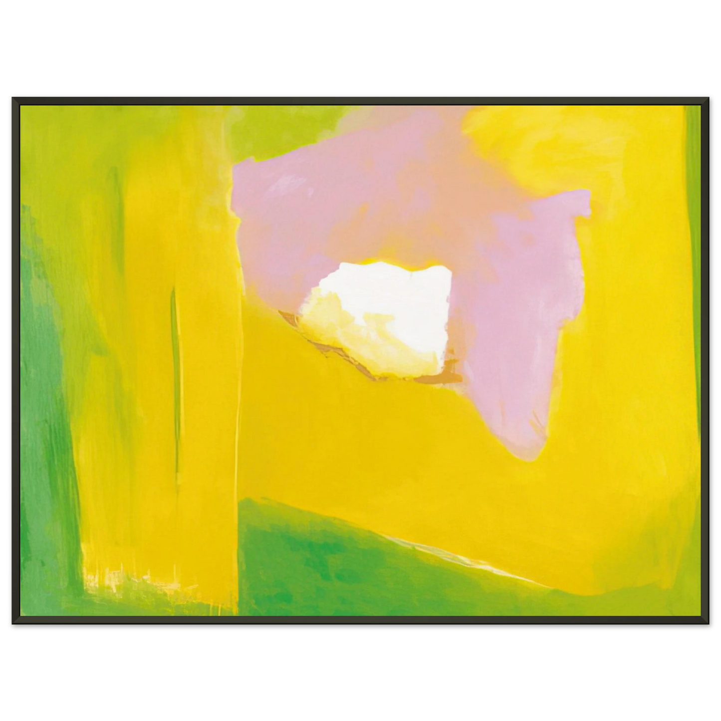 Esteban Vicente UNTITLED 8 1997 Framed Art Print - Aluminum Frame - 70x100 cm / 28x40 inches