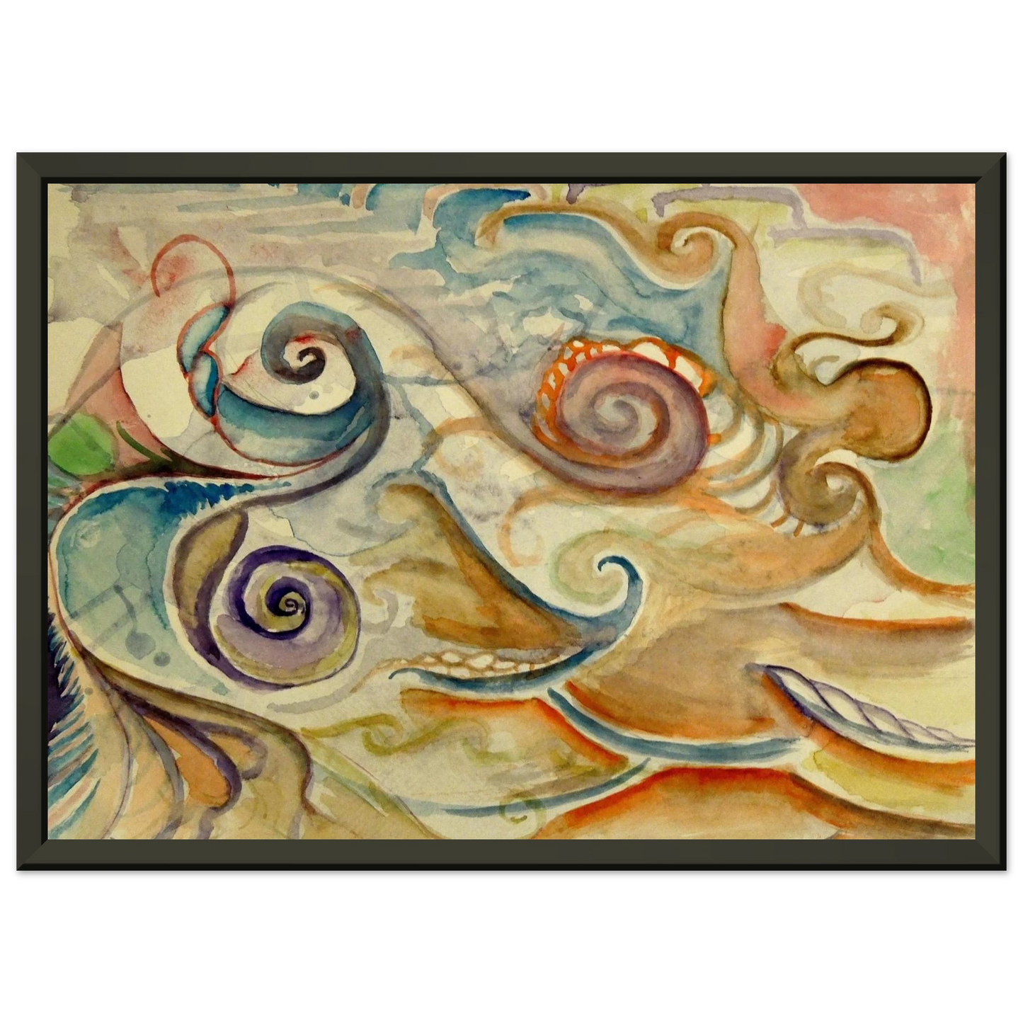 Walter Inglis Anderson Walter Anderson Framed Art Print - Aluminum Frame - 40x50 cm / 16x20 inches