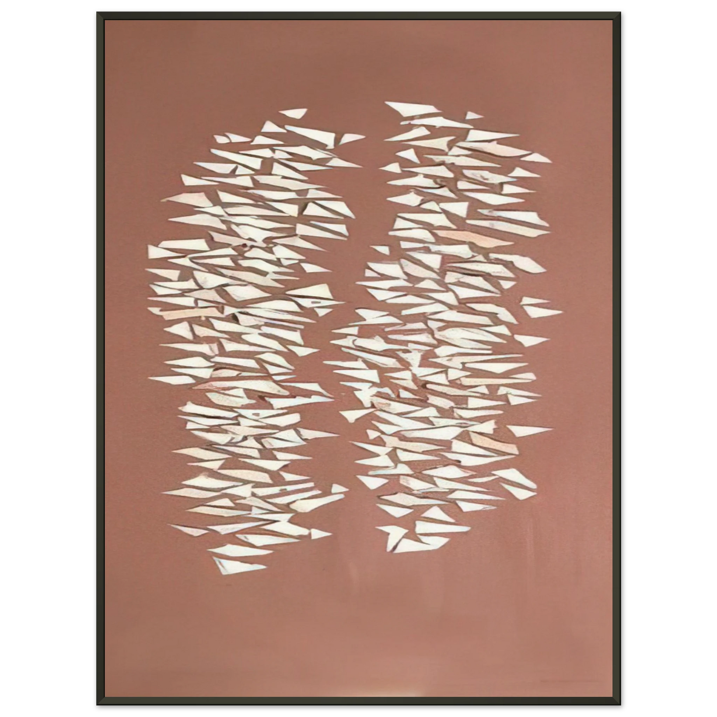 Robert Goodnough Quiet Vertical 2006 Framed Art Print - Aluminum Frame - 40x50 cm / 16x20 inches