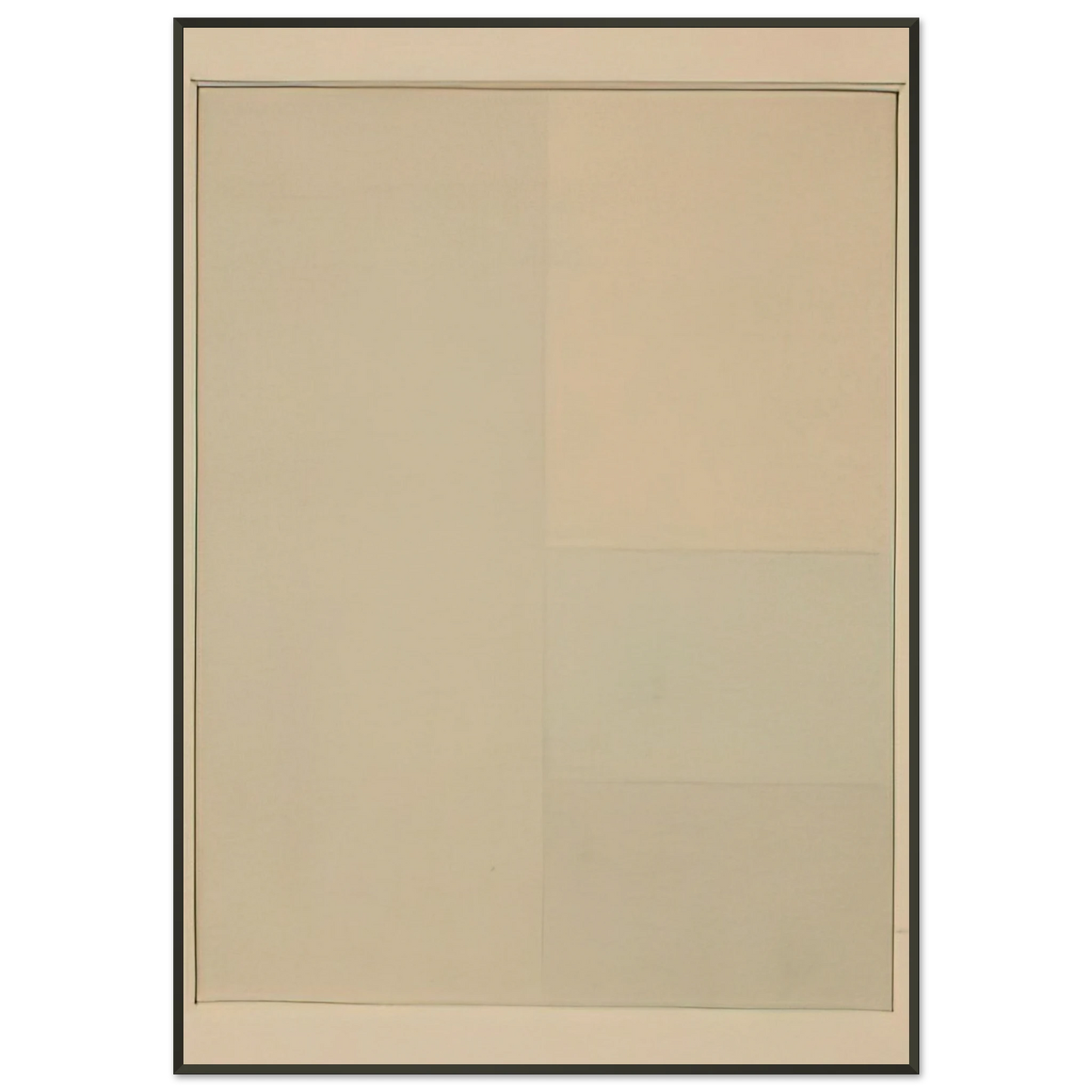 Antonio Calderara Spazio Luce 1959 Framed Art Print - Aluminum Frame - 21x29.7 cm / 8x12"