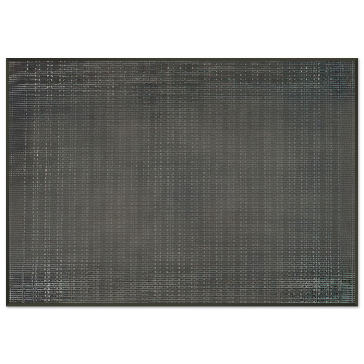 Agnes Martin White Flower Framed Art Print - Aluminum Frame - 21x29.7 cm / 8x12"
