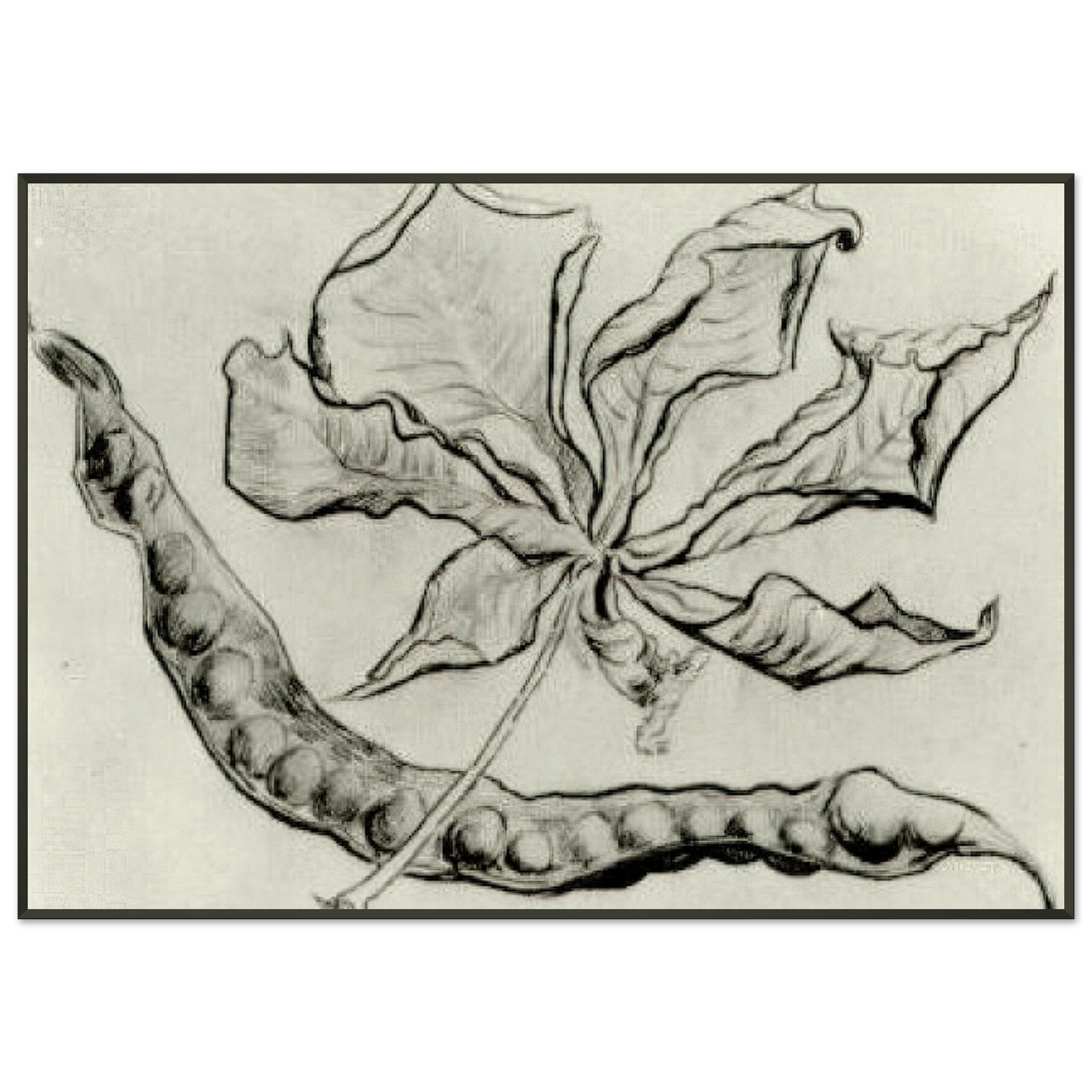 Vincent van Gogh  Dead Leaf and Pod Framed Art Print  - Aluminum Frame - Default Title