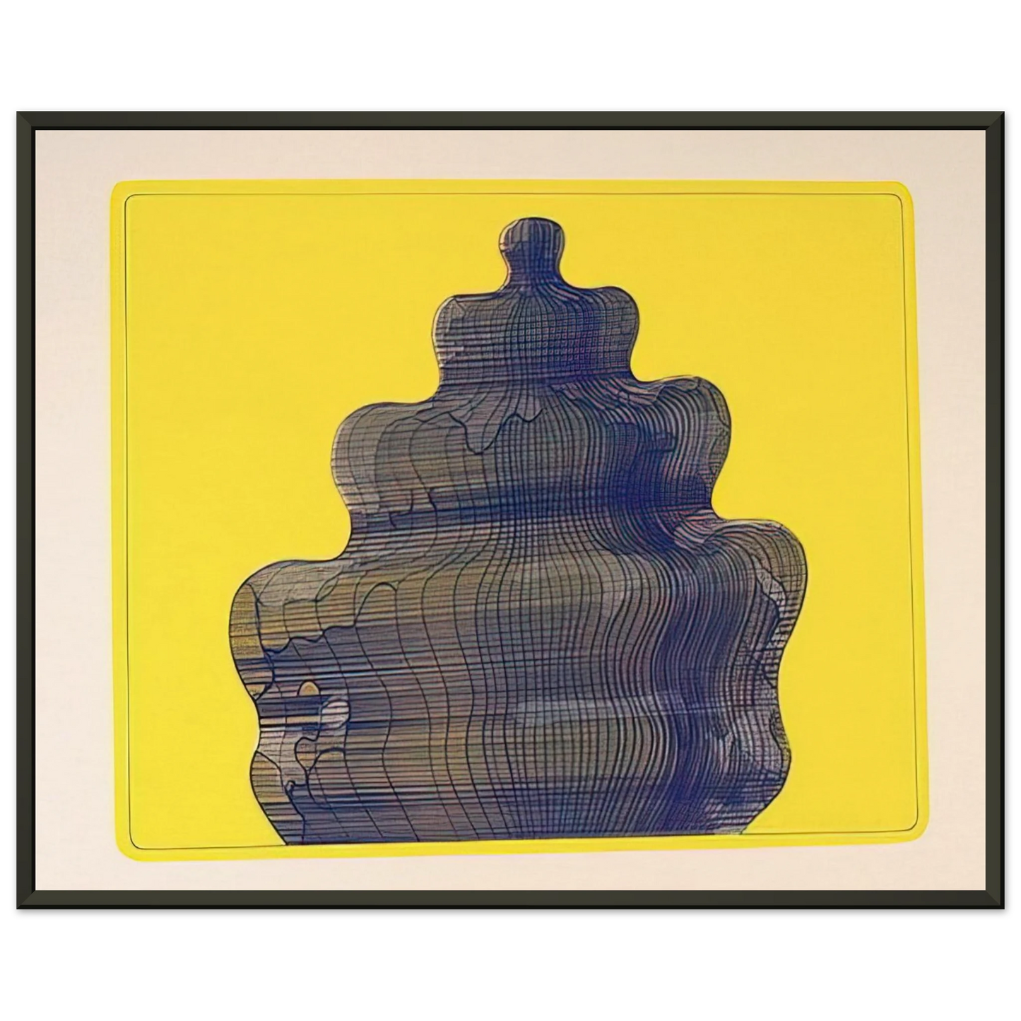 Dieter Roth Torte in der Sonne FancyCake In the Sun 1970 Framed Art Print - Aluminum Frame - 40x50 cm / 16x20 inches